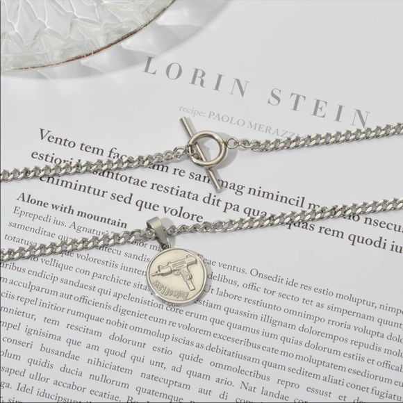 ¥ NEW COIN STERLING SILVER CHUNKY CHAIN NECKLACE - Picture 3 of 4